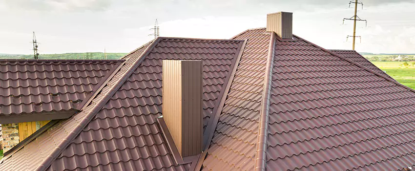 Residential Chimney Flashing Restoration in Oswego, NY