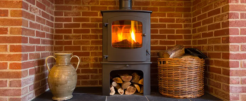 Metal Firebox Installation For Fireplace in Oswego, New York