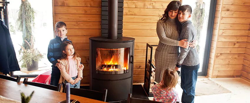 Morso Cast Iron Fireplace Insert Installation in Oswego, New York