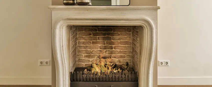 Vintage-style Fireplace Redesign in Oswego, New York