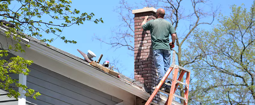 Vinyl and PVC Chimney Flashing Installation in Oswego, NY