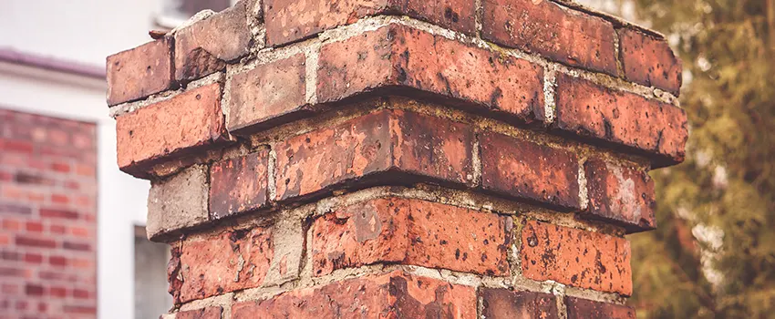 Cracked Chimney Bricks Repair Cost in Oswego, New York