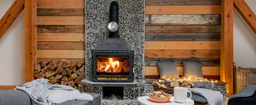Thelin Hearth Products Direct Vent Gas Stove Fireplace Inspection in Oswego, New York